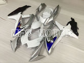Suzuki GSXR600 GSXR750 2008-2010 Injection ABS Fairing - Factory Style - White Silver - MFS5091 - Fairings Kit