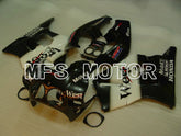 HONDA CBR 250RR MC22 1990-1998 Injection ABS Fairing - West - Black White - MFS4569 - Fairings Kit