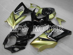 Suzuki GSXR1000 2007-2008 Injection ABS Fairing - Factory Style - Black Gold - MFS6469 - Fairings Kit