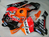 Honda CBR600RR 2003-2004 Injection ABS Fairing - Repsol - Orange Red Black - MFS2078 - Fairings Kit