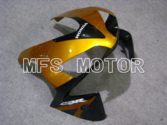 Honda CBR600RR 2003-2004 ABS Injection Fairing - Factory Style - Gold Silver Black - MFS2098 - Fairings Kit
