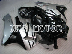 Honda CBR600RR 2005-2006 Injection ABS Fairing - Factory Style - Black Silver - MFS2187 - Fairings Kit