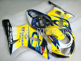 Suzuki GSXR750 2000-2003 Injection ABS Fairing - Corona - Black Yellow Blue - MFS6998 - Fairings Kit