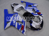 Suzuki GSXR750 2000-2003 Injection ABS Fairing - Factory Style - Black Wihte Blue - MFS7007 - Fairings Kit