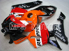 Honda CBR600RR 2005-2006 Injection ABS Fairing - Repsol - Red Orange Black - MFS2226 - Fairings Kit