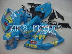 Suzuki GSXR600 GSXR750 2006-2007 Injection ABS Fairing - Rizla+ - Blue - MFS2369 - Fairings Kit