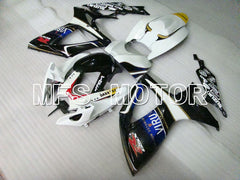 Suzuki GSXR600 GSXR750 2006-2007 Injection ABS Fairing - VIRU - Black White - MFS2370 - Fairings Kit