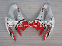 Suzuki GSXR600 GSXR750 2006-2007 Injection ABS Fairing - Lucky Strike - White Red - MFS2414 - Fairings Kit