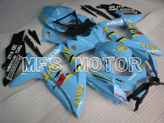 Suzuki GSXR600 GSXR750 2008-2010 Injection ABS Fairing - Rizla+ - Blue - MFS2430 - Fairings Kit