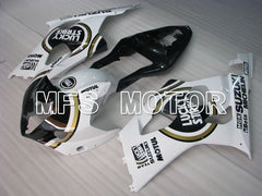 Suzuki GSXR1000 2003-2004 Injection ABS Fairing - Lucky Strike - Black White - MFS2581 - Fairings Kit