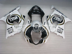 Suzuki GSXR1000 2003-2004 Injection ABS Fairing - Lucky Strike - Black White - MFS2581 - Fairings Kit