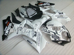 Suzuki GSXR1000 2007-2008 Injection ABS Fairing - Corona - Black White - MFS2664 - Fairings Kit