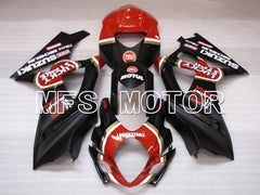 Suzuki GSXR1000 2007-2008 Injection ABS Fairing - Lucky Strike - Red Black - MFS2682 - Fairings Kit
