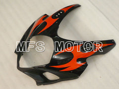 Suzuki GSXR1000 2007-2008 Injection ABS Fairing - Factory Style - Black Red - MFS2686 - Fairings Kit