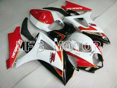 Suzuki GSXR1000 2007-2008 Injection ABS Fairing - Factory Style - Black Red White - MFS2687 - Fairings Kit