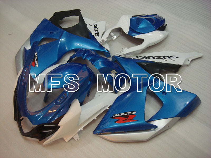Suzuki GSXR1000 2009-2016 Injection ABS Fairing - Factory Style - White Blue - MFS2707 - Fairings Kit