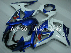 Suzuki GSXR1000 2009-2016 Injection ABS Fairing - Factory Style - White Blue - MFS2712 - Fairings Kit