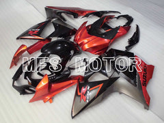 Suzuki GSXR1000 2009-2016 Injection ABS Fairing - Factory Style - Black Orange - MFS2713 - Fairings Kit