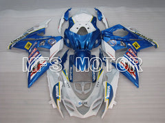 Suzuki GSXR1000 2009-2016 Injection ABS Fairing - Customize - White Blue - MFS2716 - Fairings Kit