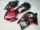 Suzuki GSXR1300 Hayabusa 1999-2007 Injection ABS Fairing - Factory Style - Black Red - MFS2783 - Fairings Kit