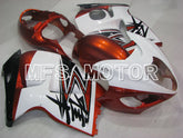 Suzuki GSXR1300 Hayabusa 1999-2007 Injection ABS Fairing - Factory Style - Orange White - MFS2785 - Fairings Kit