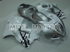 Suzuki GSXR1300 Hayabusa 1999-2007 Injection ABS Fairing - Factory Style - White Silver - MFS2810 - Fairings Kit