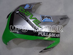 Honda CBR1000RR 2008-2011 Injection ABS Fairing - DRIVE - Green Silver - MFS2983 - Fairings Kit