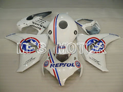 Honda CBR1000RR 2008-2011 Injection ABS Fairing - Repsol - White - MFS3000 - Fairings Kit