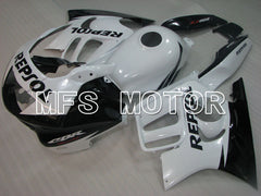 Honda CBR600 F3 1997-1998 Injection ABS Fairing - Repsol - Black White - MFS3060 - Fairings Kit