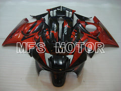 Honda CBR600 F3 1997-1998 Injection ABS Fairing - Factory Style - Black Red - MFS3068 - Fairings Kit