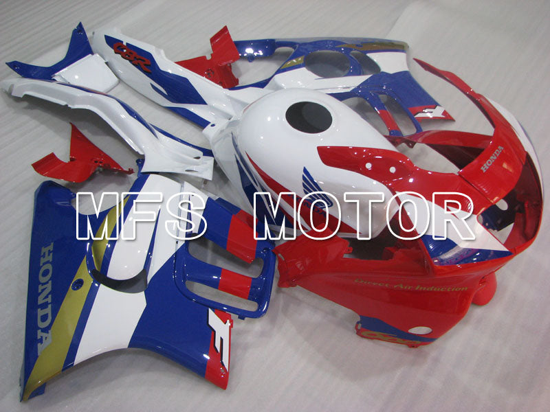 Honda CBR600 F3 1997-1998 Injection ABS Fairing - Factory Style - Blue Red White - MFS3069 - Fairings Kit
