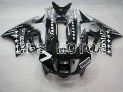 Honda CBR600 F3 1997-1998 Injection ABS Fairing - SevenStars - Black Silver - MFS3070 - Fairings Kit