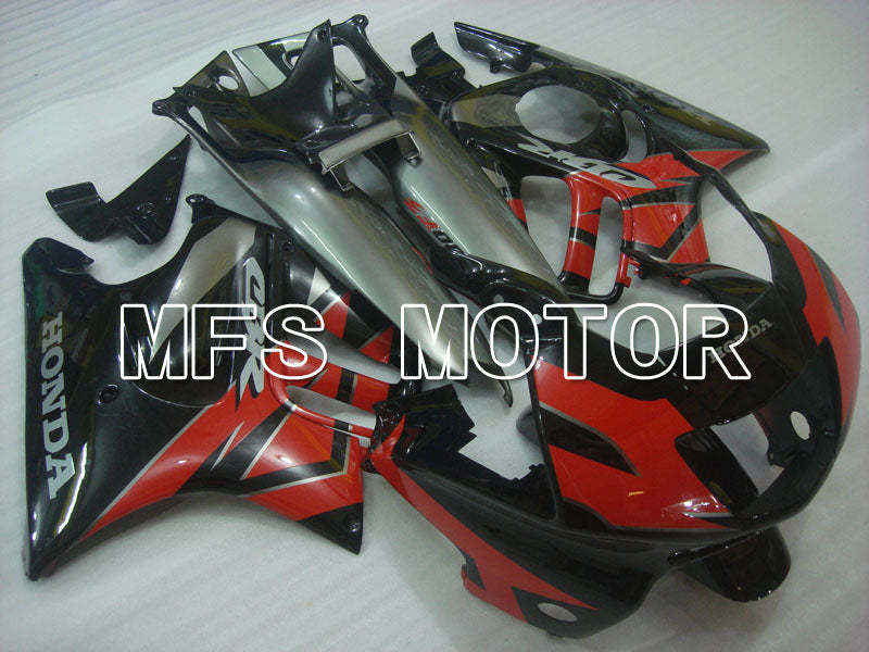 Honda CBR600 F3 1997-1998 Injection ABS Fairing - Factory Style - Black Red - MFS3071 - Fairings Kit