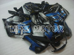 Honda CBR600 F3 1997-1998 Injection ABS Fairing - Factory Style - Black Blue - MFS3075 - Fairings Kit