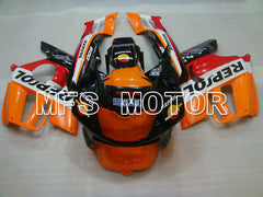 Honda CBR600 F3 1995-1996 Injection ABS Fairing - Repsol - Black Orange Red - MFS3054 - Fairings Kit