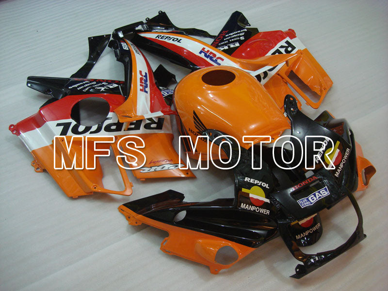 Honda CBR600 F2 1991-1994 ABS Fairing - Repsol - Black Orange Red - MFS3080 - Fairings Kit