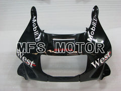 Honda CBR600 F2 1991-1994 ABS Fairing - West - Black White - MFS3109 - Fairings Kit