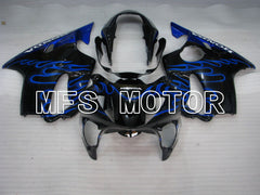 Honda CBR600 F4 1999-2000 Injection ABS Fairing - Flame - Black Blue - MFS3124 - Fairings Kit