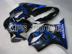 Honda CBR600 F4 1999-2000 Injection ABS Fairing - Flame - Black Blue - MFS3124 - Fairings Kit