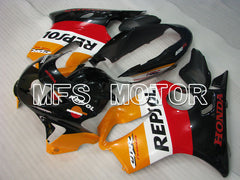 Honda CBR600 F4 1999-2000 Injection ABS Fairing - Repsol - Black Orange Red - MFS3136 - Fairings Kit