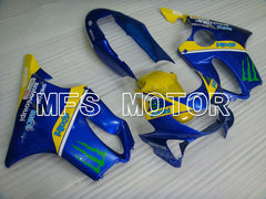 Honda CBR600 F4 1999-2000 Injection ABS Fairing - Monster - Blue Yellow - MFS3142 - Fairings Kit