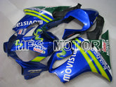 Honda CBR600 F4i 2001-2003 Injection ABS Fairing - Movistar - Blue - MFS3148 - Fairings Kit