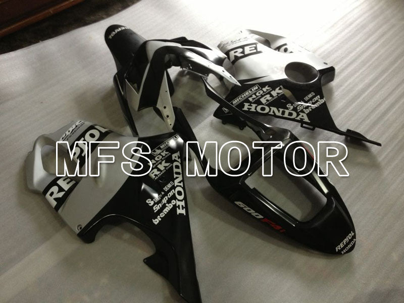 Honda CBR600 F4i 2001-2003 Injection ABS Fairing - Repsol - Black Silver - MFS3165 - Fairings Kit