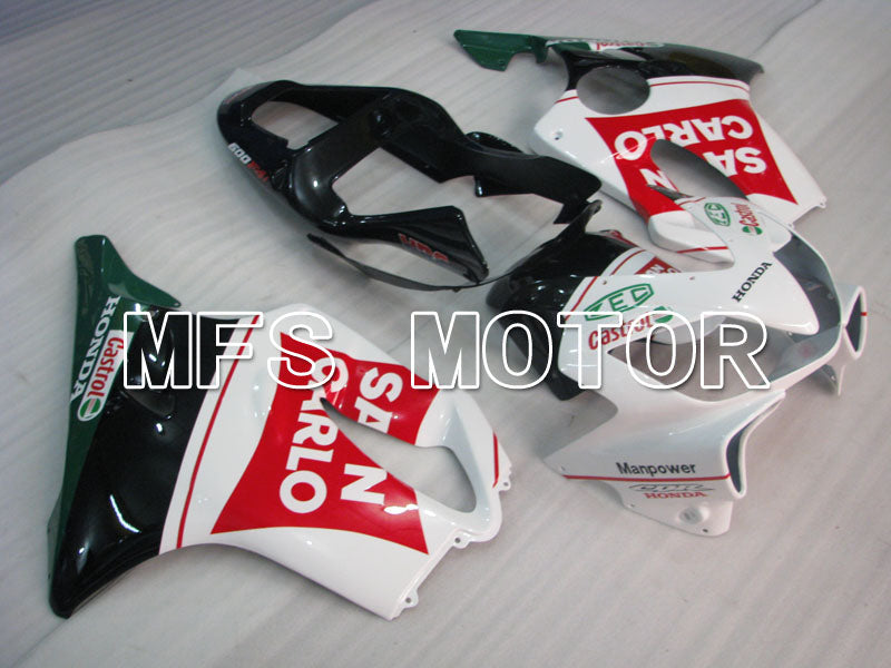 Honda CBR600 F4i 2001-2003 Injection ABS Fairing - San Carlo - Black White - MFS3168 - Fairings Kit