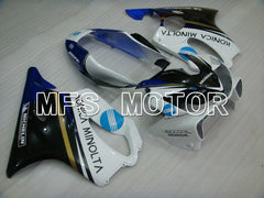 Honda CBR600 F4i 2004-2007 Injection ABS Fairing - Konica Minolta - Black White - MFS3180 - Fairings Kit