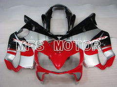 Honda CBR600 F4i 2004-2007 Injection ABS Fairing - Factory Style - Black Red Silver - MFS3182 - Fairings Kit