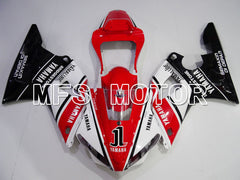 Yamaha YZF-R1 2000-2001 Injection ABS Fairing - Factory Style - Black Red White - MFS3281 - Fairings Kit