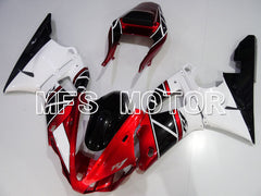 Yamaha YZF-R1 2000-2001 Injection ABS Fairing - Factory Style - Black Red White - MFS3282 - Fairings Kit