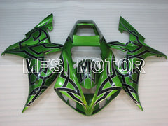 Yamaha YZF-R1 2002-2003 Injection ABS Fairing - Others - Black Green - MFS3337 - Fairings Kit