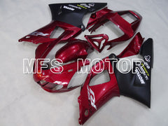 Yamaha YZF-R1 1998-1999 Injection ABS Fairing - Factory Style - Black Red wine color - MFS3394 - Fairings Kit